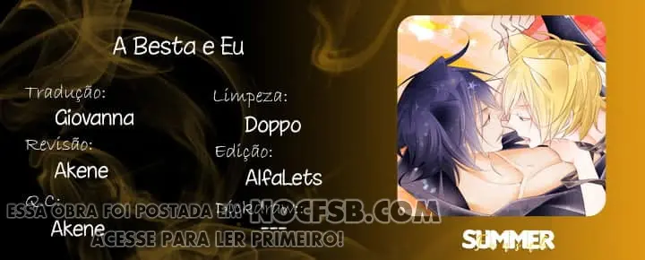 A Besta e Eu – Capítulo Capítulo único Yaoi – Página 1