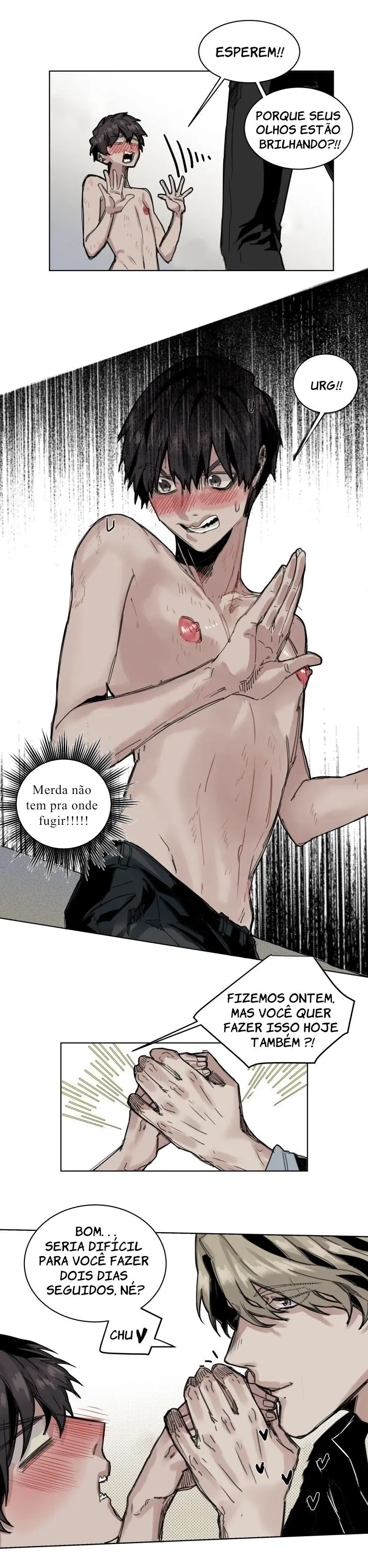 A Dead Crow’s Stare – Capítulo 46 – Side story 2 Yaoi – Página 10