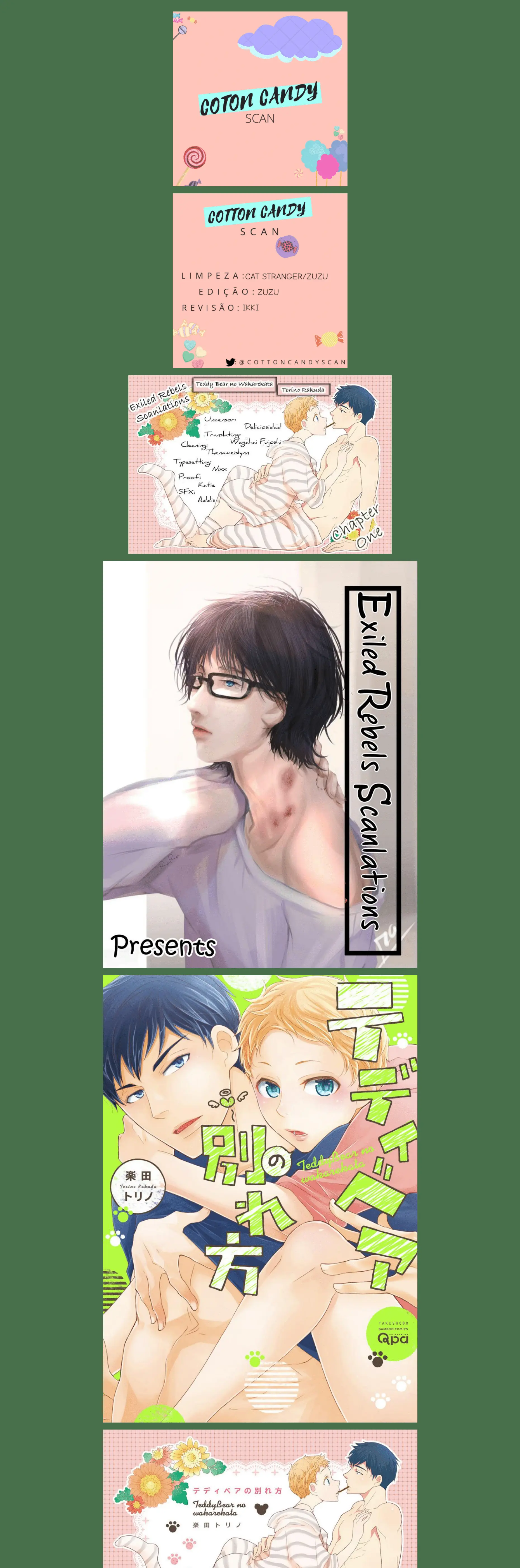 A Forma de Despedida de Toru dy Bear – Capítulo 01 Yaoi – Página 1