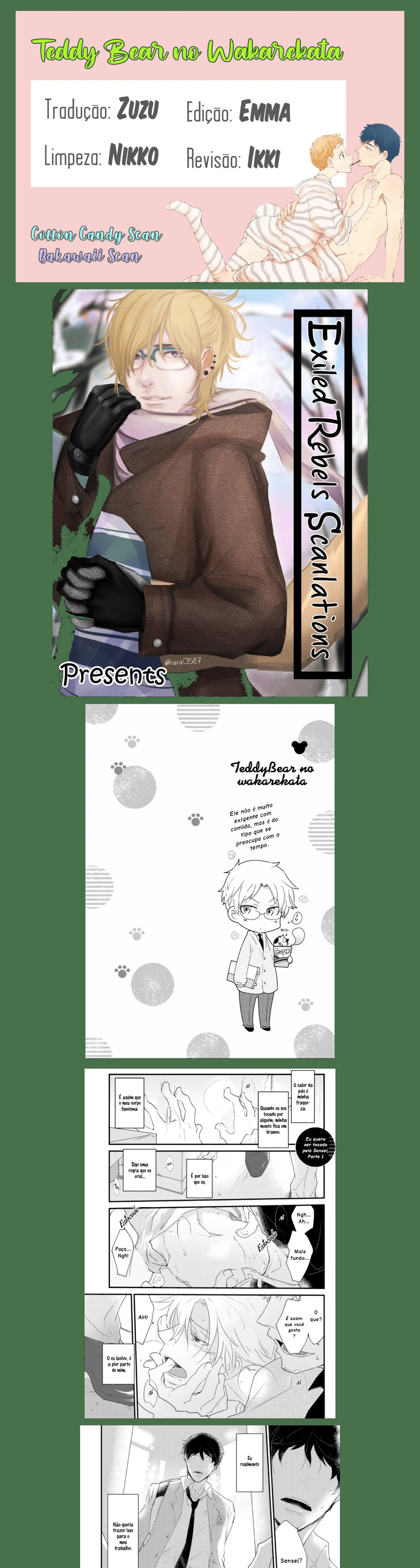 A Forma de Despedida de Toru dy Bear – Capítulo 04 Yaoi – Página 1