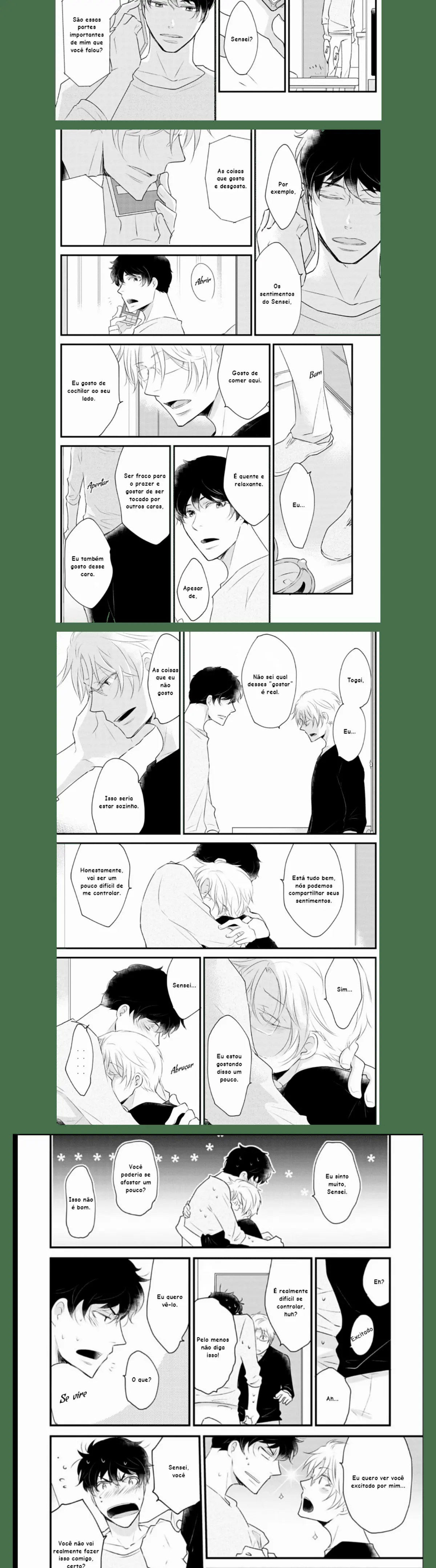 A Forma de Despedida de Toru dy Bear – Capítulo 05 Yaoi – Página 8