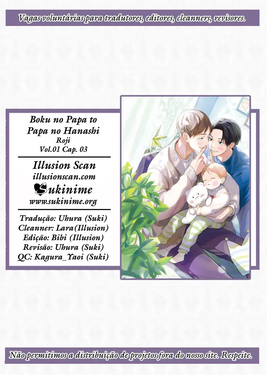 A minha história e a dos meus papais – Capítulo 03 Yaoi – Página 1