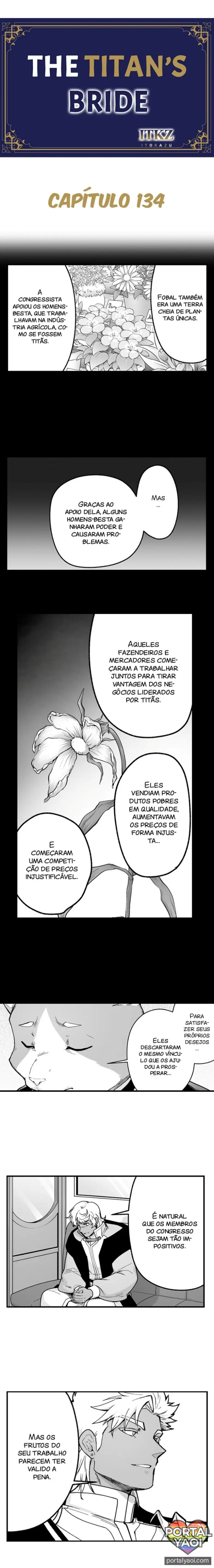 A Noiva do Titã – Capítulo 134 Yaoi – Página 1