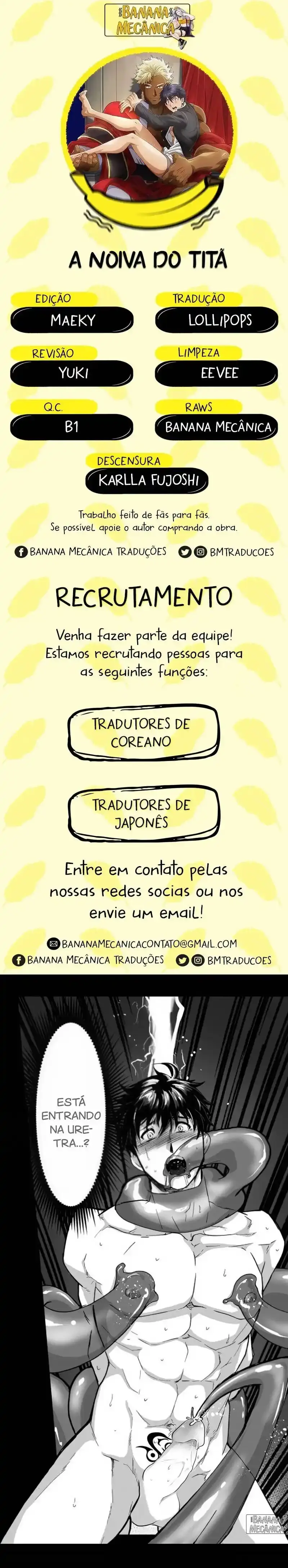 A Noiva do Titã – Capítulo 55 Yaoi – Página 1