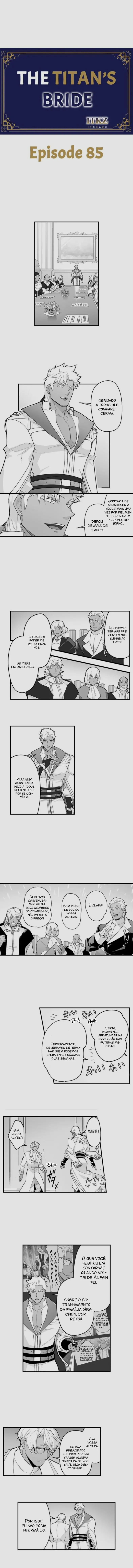 A Noiva do Titã – Capítulo 85 Yaoi – Página 1