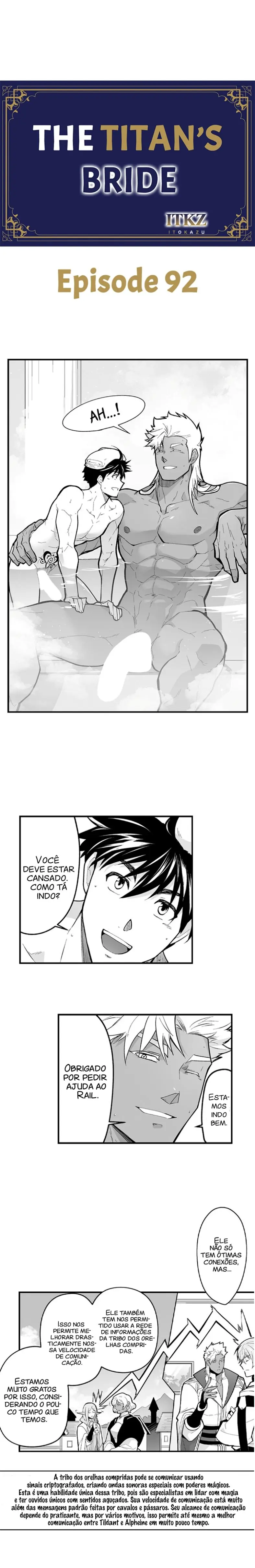 A Noiva do Titã – Capítulo 92 Yaoi – Página 1