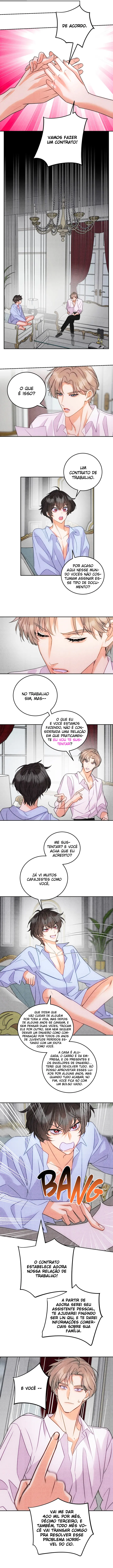 A reencarnação da gansa dourada do alfa dominante – Capítulo 04 Yaoi – Página 4