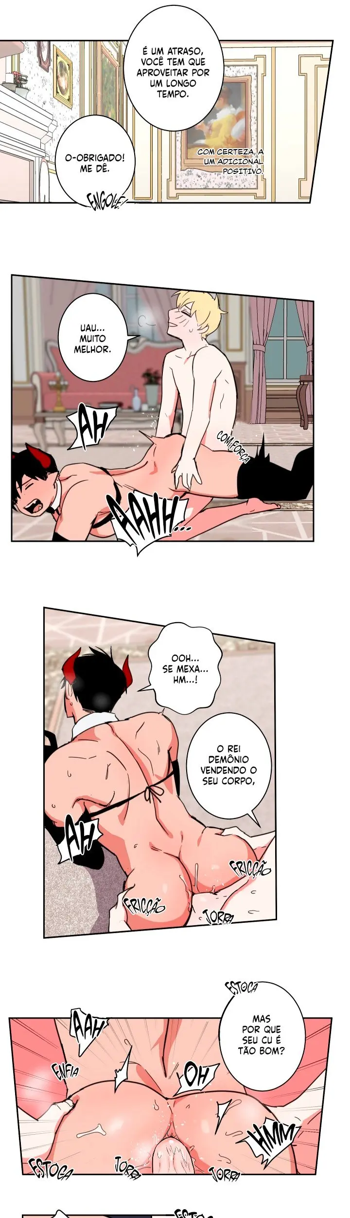 A Vida Dupla do Rei Demônio – Capítulo 03 Yaoi – Página 13