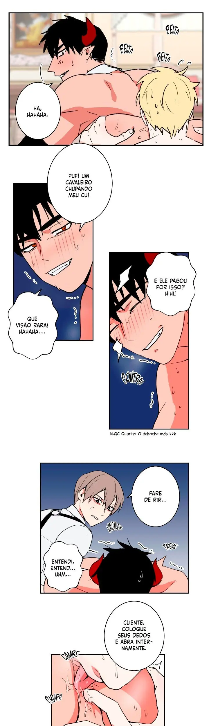 A Vida Dupla do Rei Demônio – Capítulo 03 Yaoi – Página 8