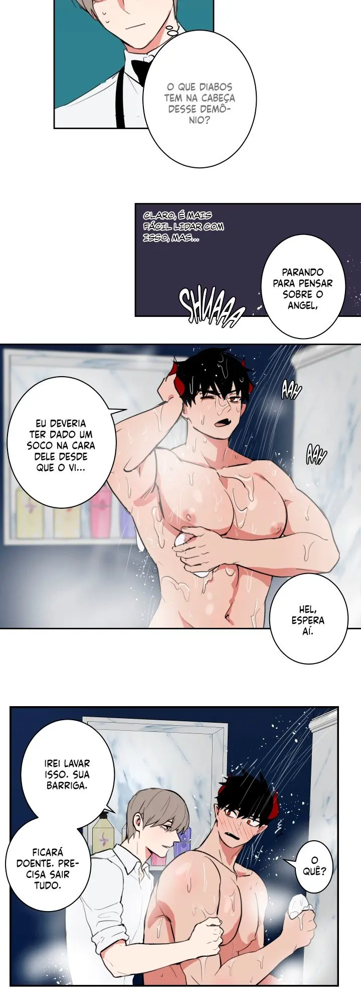 A Vida Dupla do Rei Demônio – Capítulo 04 Yaoi – Página 12