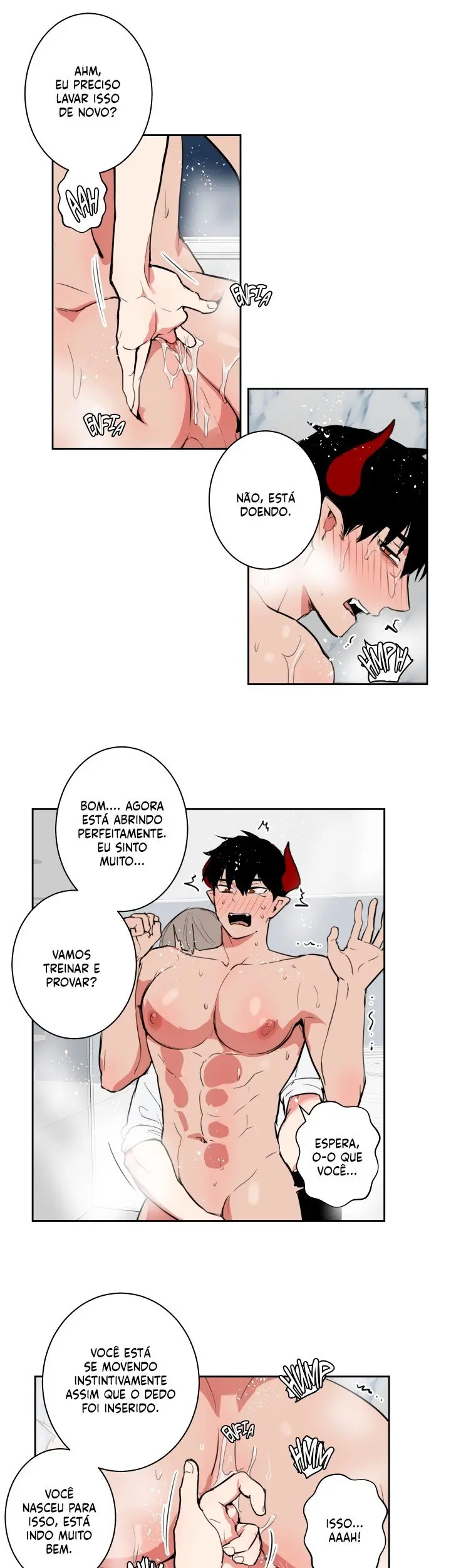 A Vida Dupla do Rei Demônio – Capítulo 04 Yaoi – Página 13