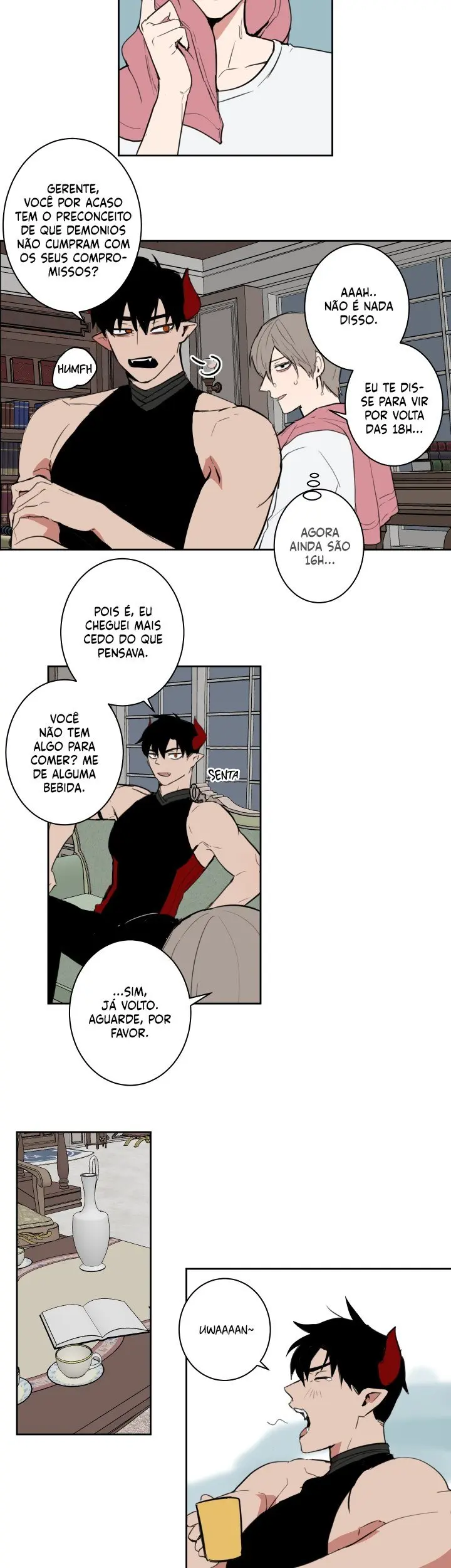 A Vida Dupla do Rei Demônio – Capítulo 05 Yaoi – Página 4