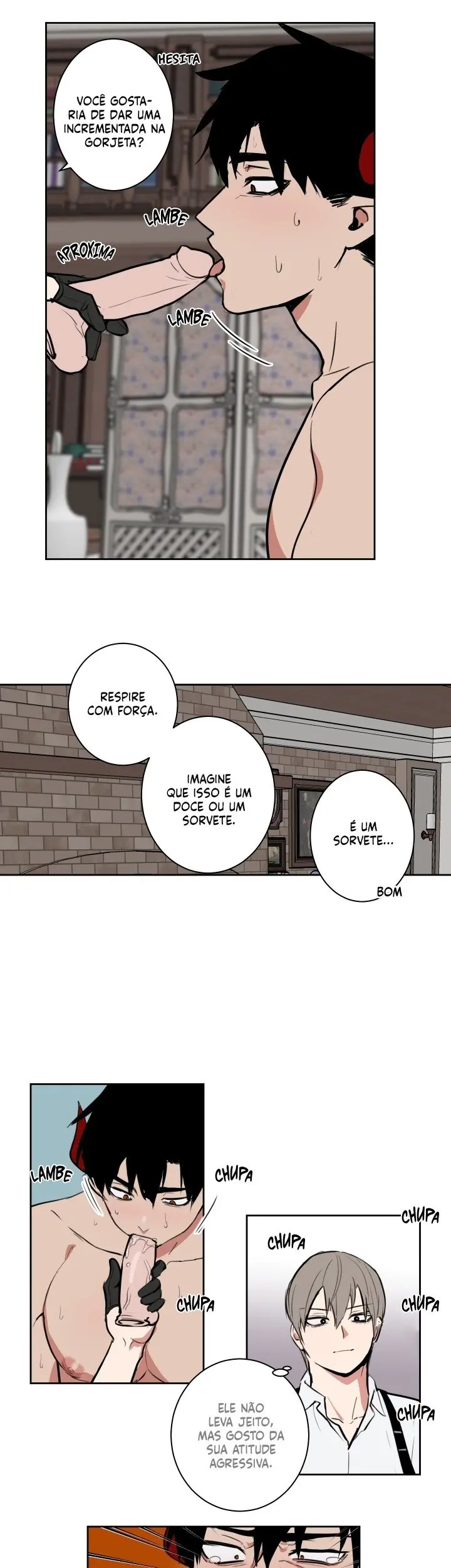 A Vida Dupla do Rei Demônio – Capítulo 06 Yaoi – Página 12