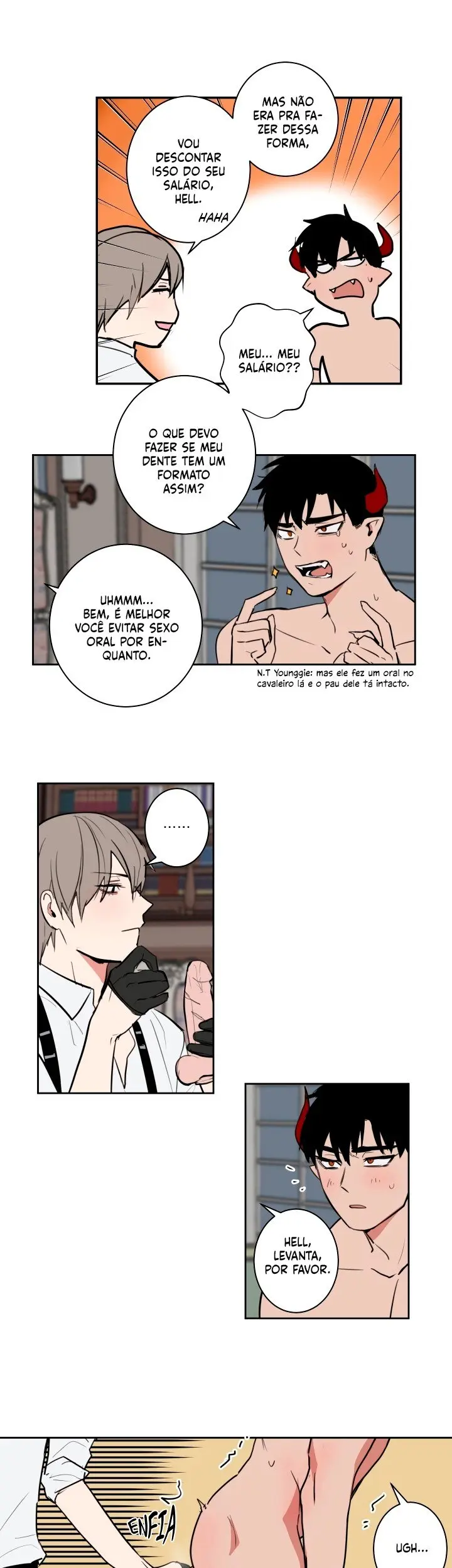 A Vida Dupla do Rei Demônio – Capítulo 06 Yaoi – Página 14