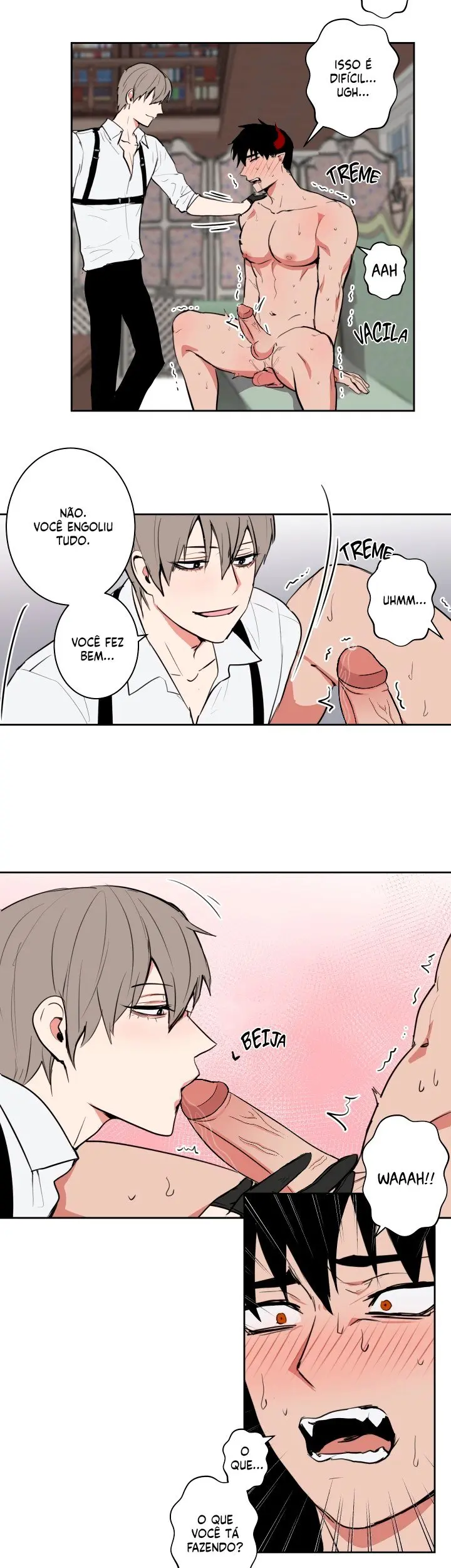 A Vida Dupla do Rei Demônio – Capítulo 06 Yaoi – Página 16