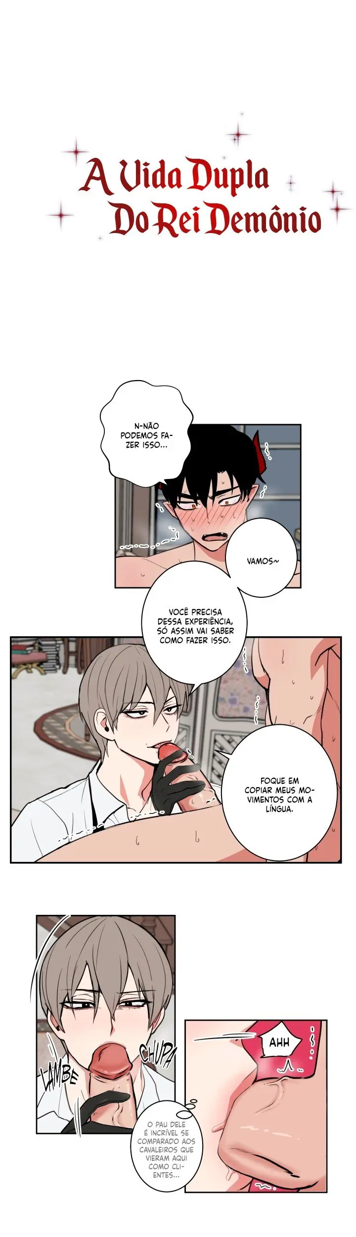 A Vida Dupla do Rei Demônio – Capítulo 07 Yaoi – Página 1