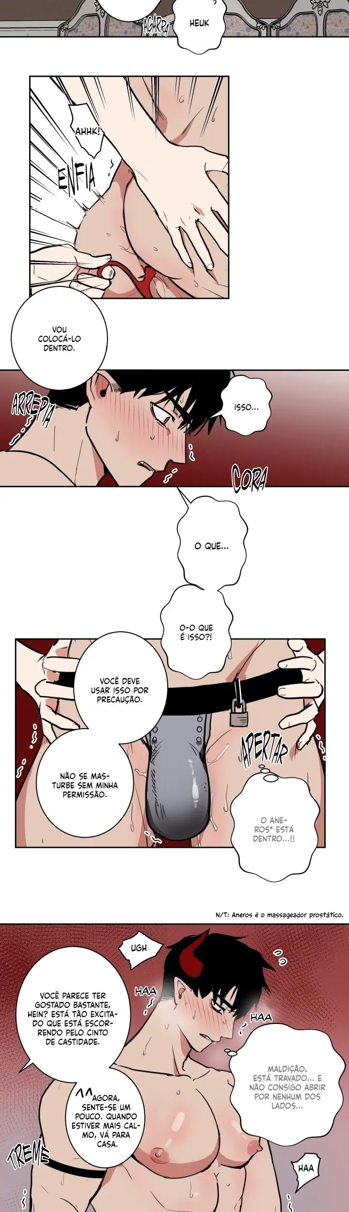 A Vida Dupla do Rei Demônio – Capítulo 07 Yaoi – Página 12