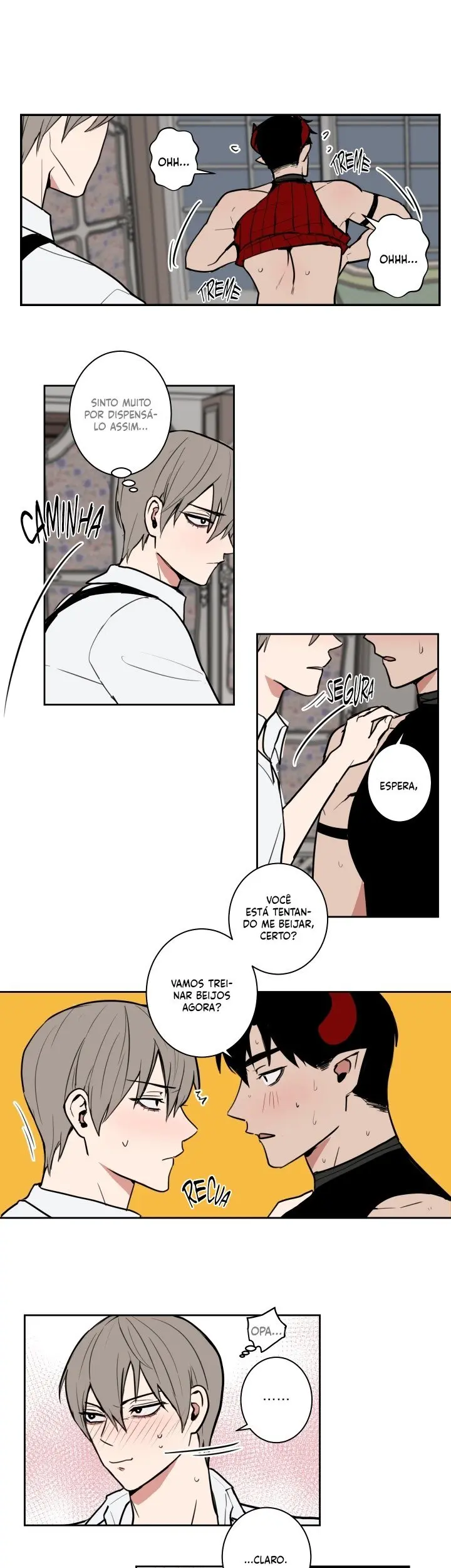 A Vida Dupla do Rei Demônio – Capítulo 07 Yaoi – Página 14