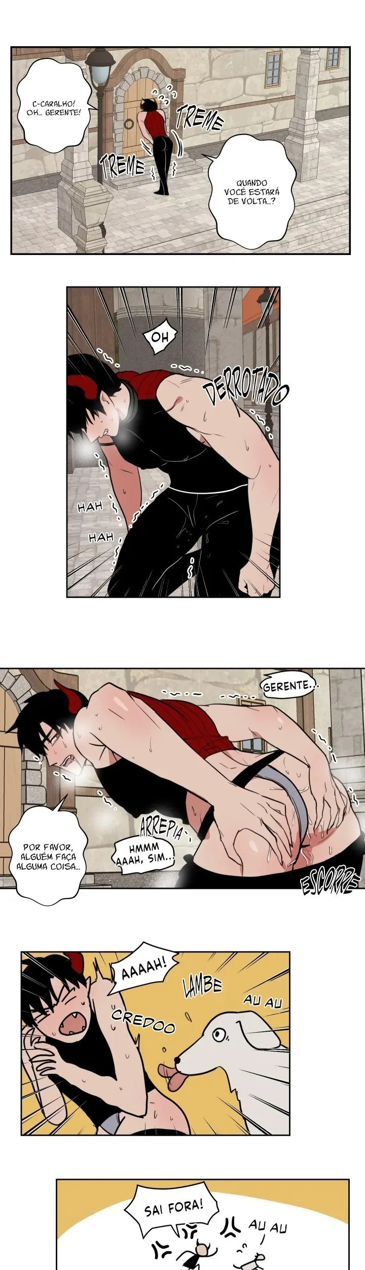 A Vida Dupla do Rei Demônio – Capítulo 08 Yaoi – Página 14