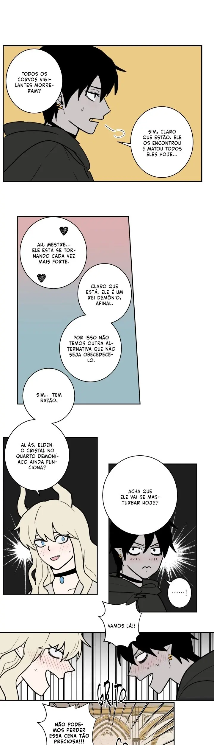 A Vida Dupla do Rei Demônio – Capítulo 08 Yaoi – Página 4