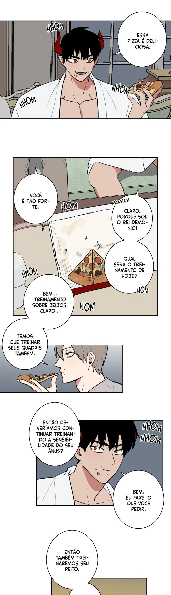 A Vida Dupla do Rei Demônio – Capítulo 09 Yaoi – Página 12