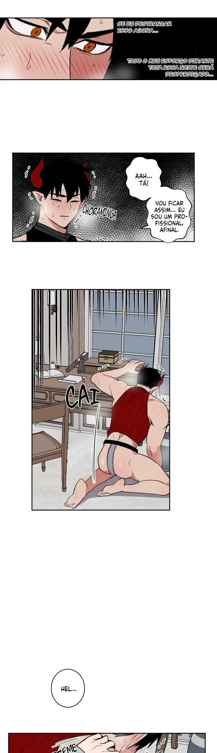 A Vida Dupla do Rei Demônio – Capítulo 09 Yaoi – Página 4