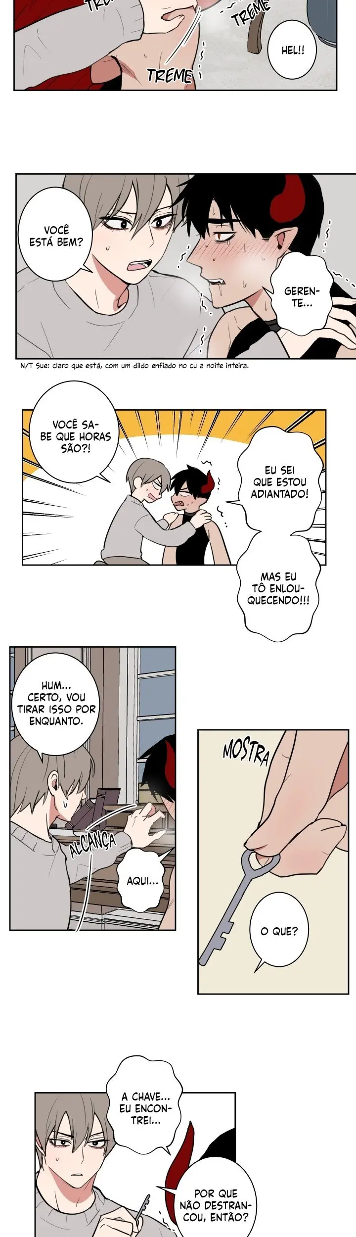 A Vida Dupla do Rei Demônio – Capítulo 09 Yaoi – Página 5