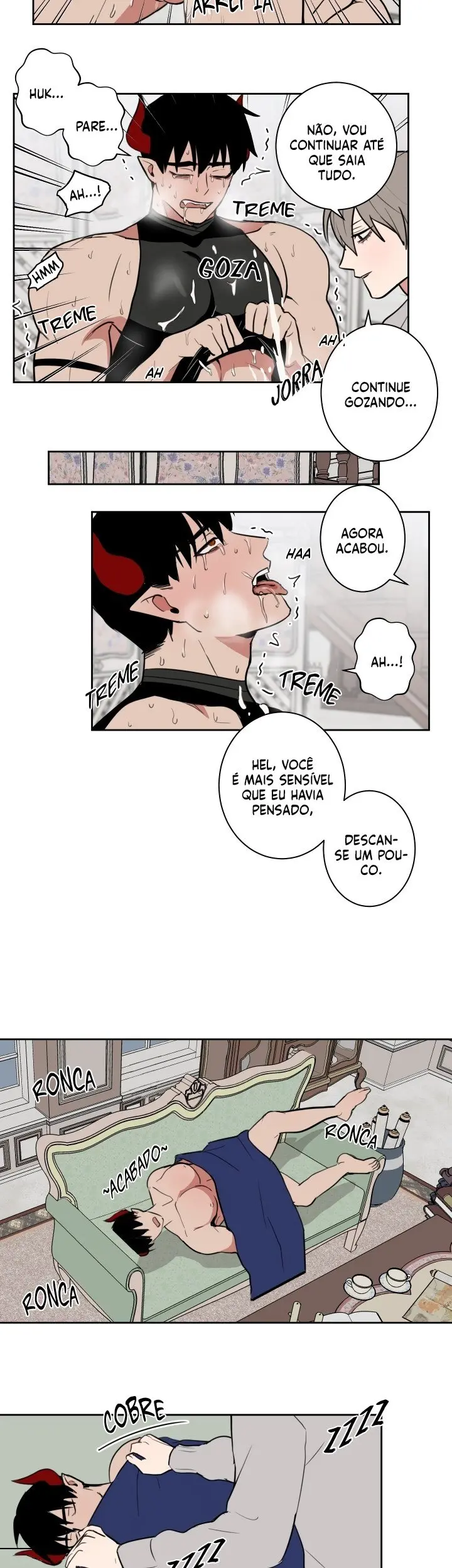 A Vida Dupla do Rei Demônio – Capítulo 09 Yaoi – Página 9