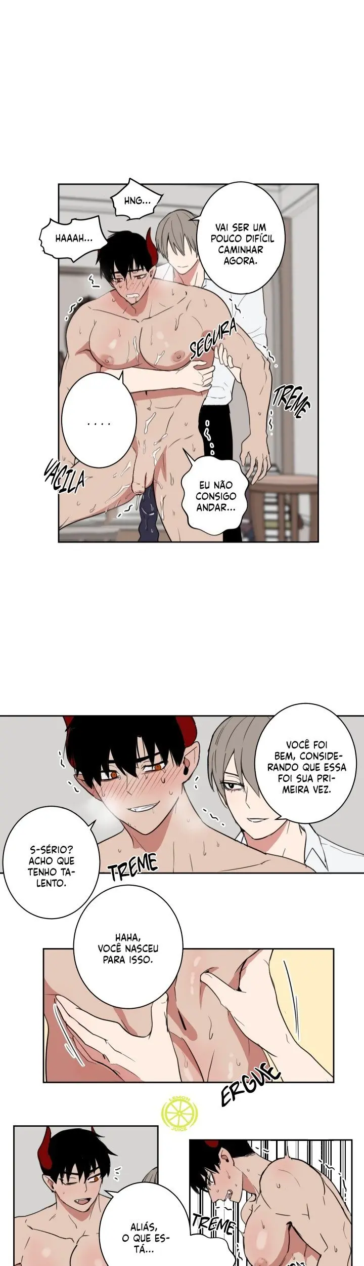 A Vida Dupla do Rei Demônio – Capítulo 10 Yaoi – Página 7