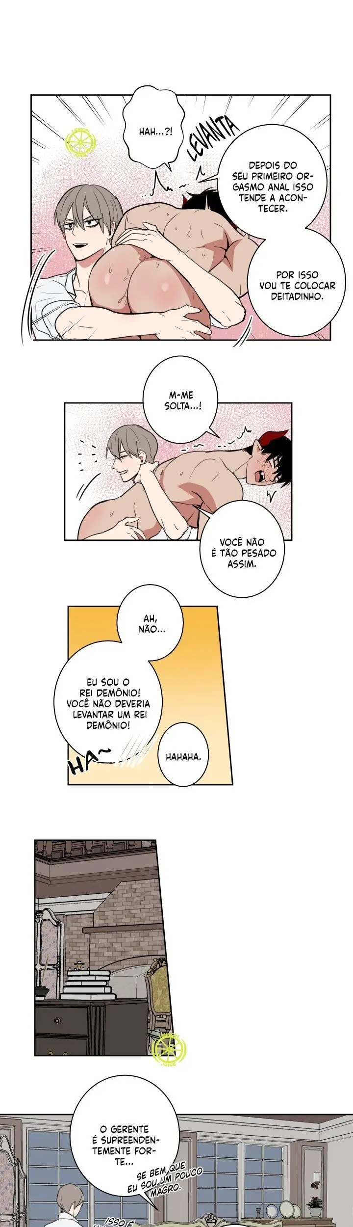 A Vida Dupla do Rei Demônio – Capítulo 10 Yaoi – Página 9