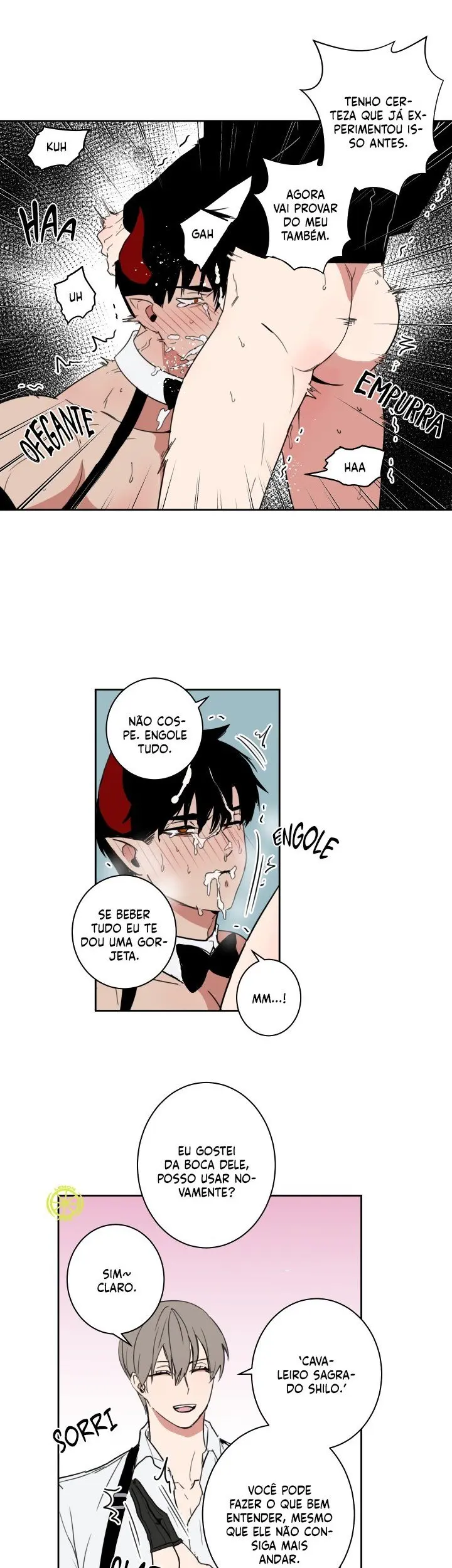 A Vida Dupla do Rei Demônio – Capítulo 11 Yaoi – Página 17