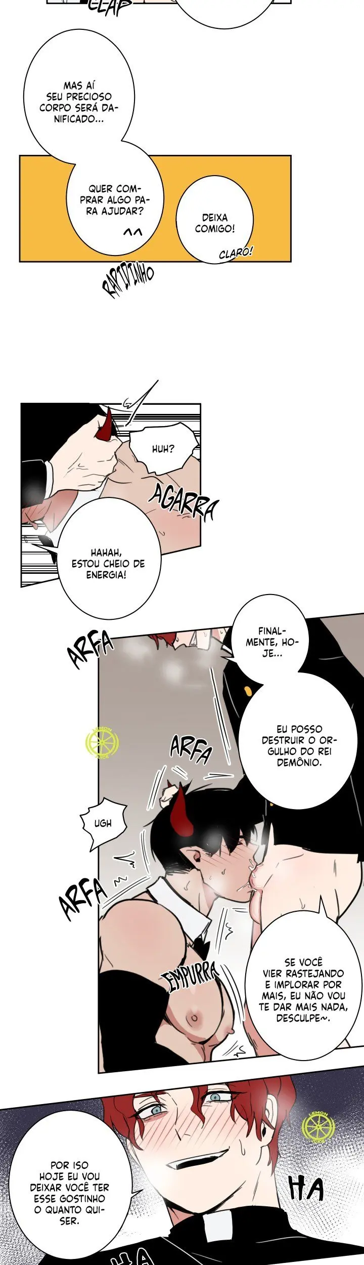 A Vida Dupla do Rei Demônio – Capítulo 11 Yaoi – Página 18