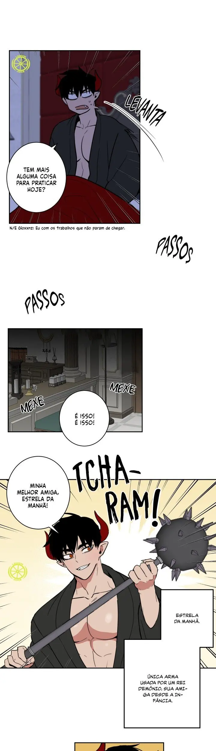 A Vida Dupla do Rei Demônio – Capítulo 11 Yaoi – Página 4