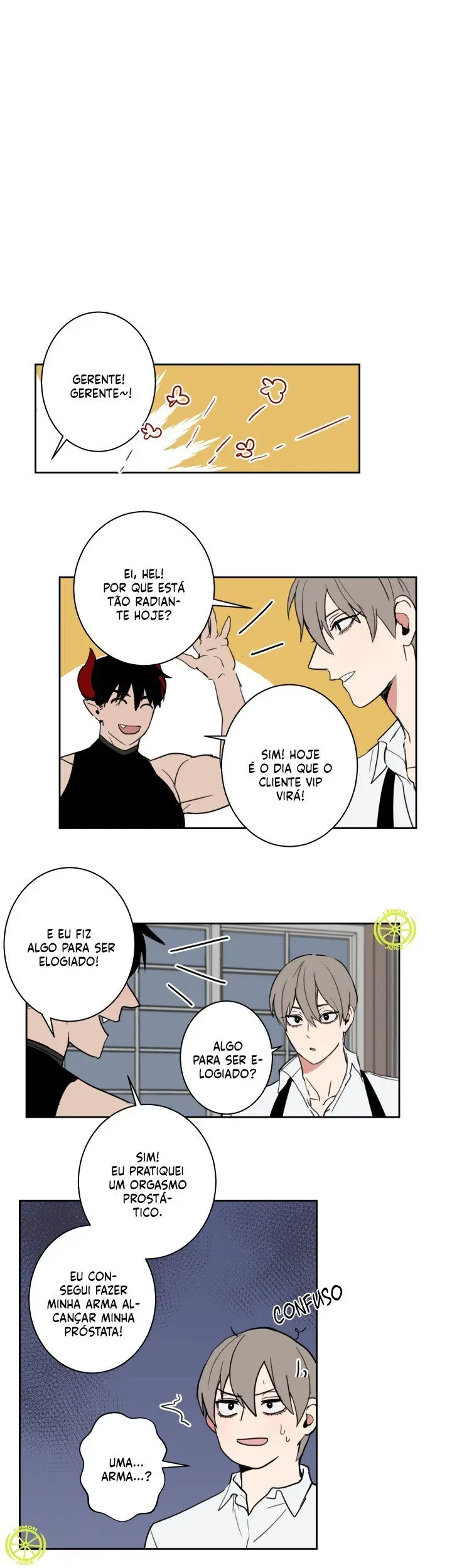 A Vida Dupla do Rei Demônio – Capítulo 11 Yaoi – Página 8