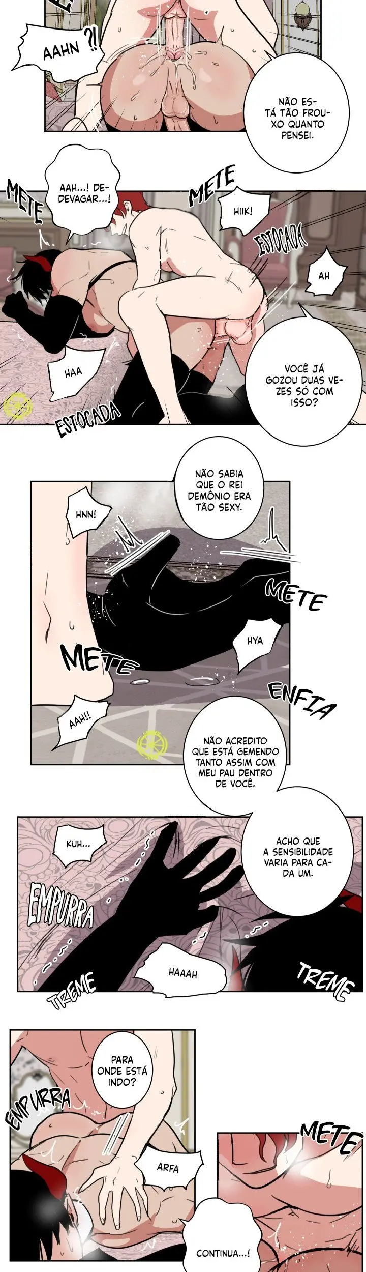 A Vida Dupla do Rei Demônio – Capítulo 12 Yaoi – Página 12