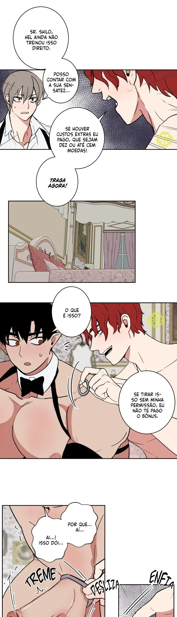 A Vida Dupla do Rei Demônio – Capítulo 12 Yaoi – Página 8