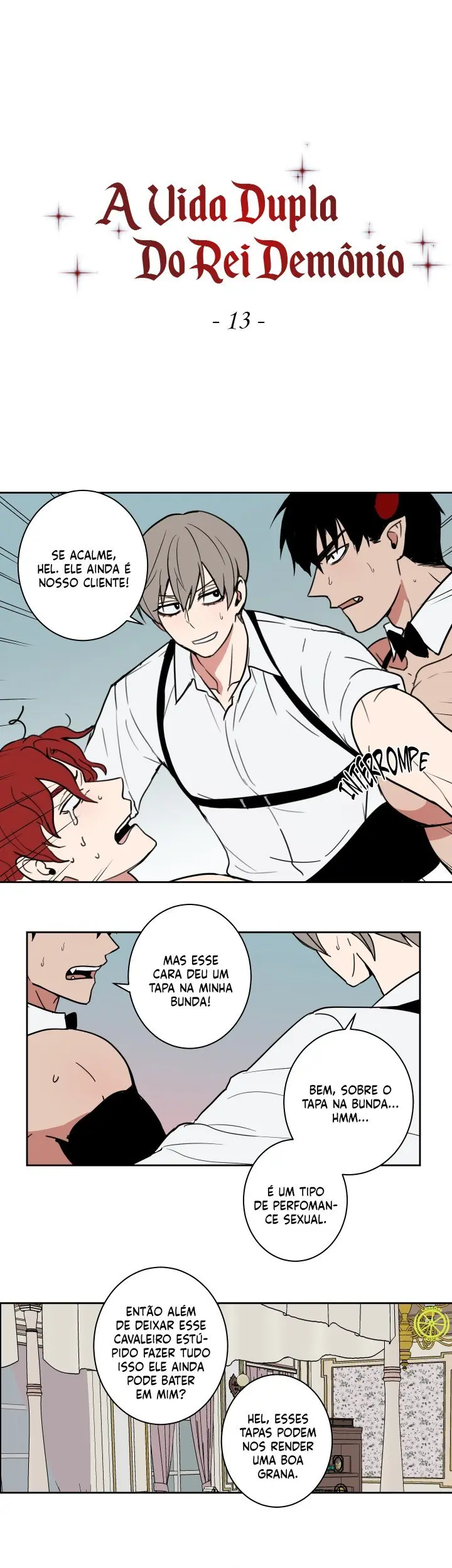 A Vida Dupla do Rei Demônio – Capítulo 13 Yaoi – Página 1