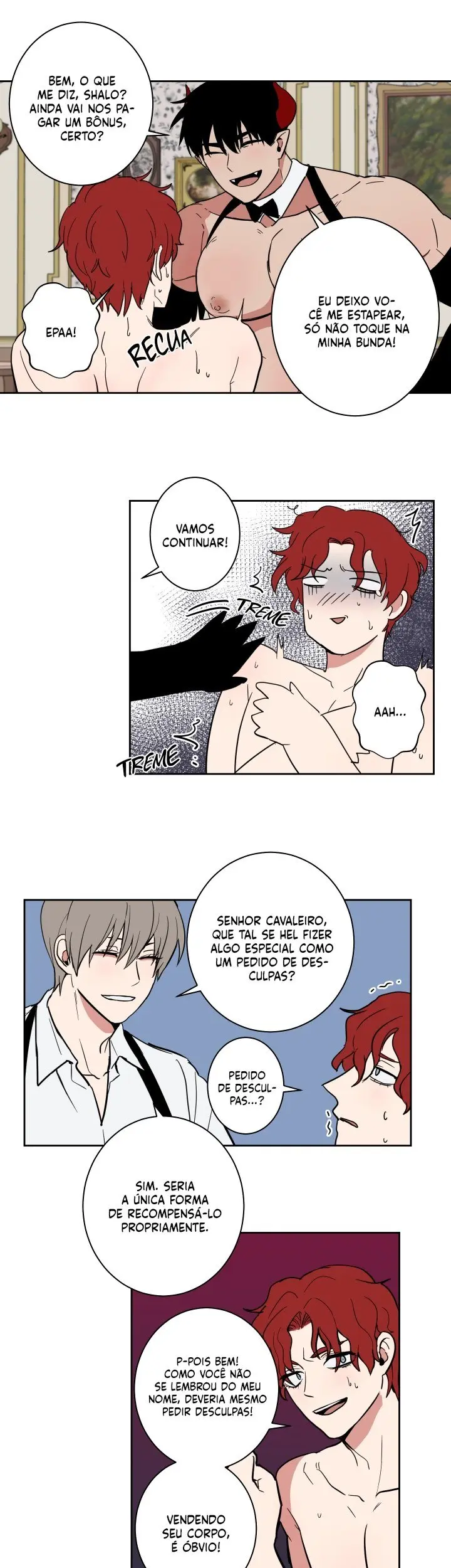 A Vida Dupla do Rei Demônio – Capítulo 13 Yaoi – Página 4