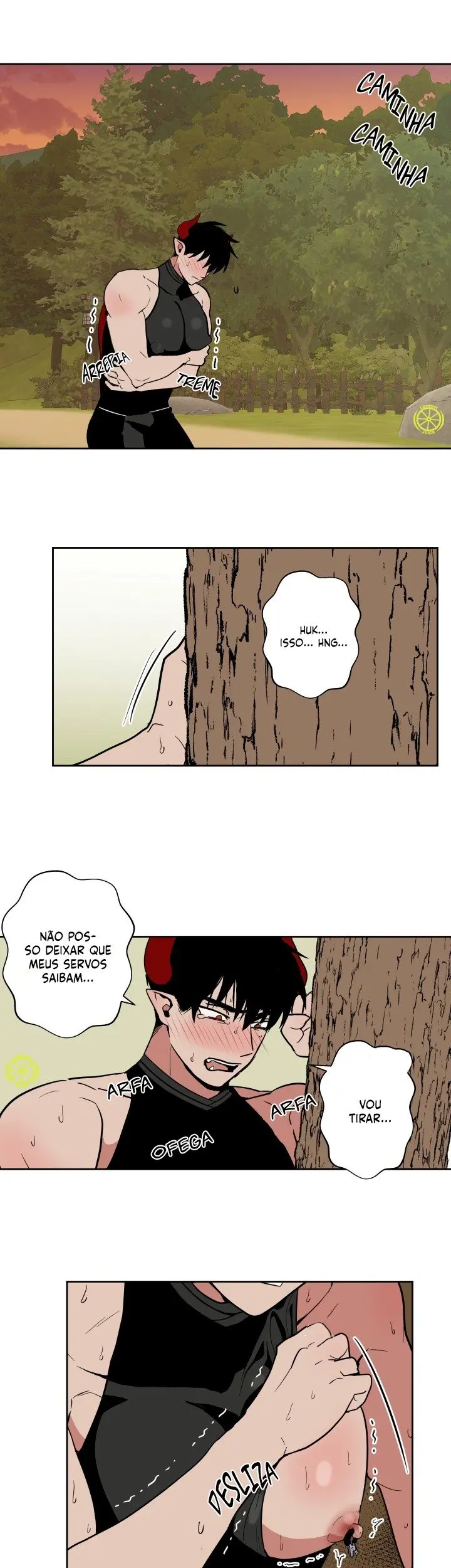 A Vida Dupla do Rei Demônio – Capítulo 14 Yaoi – Página 13