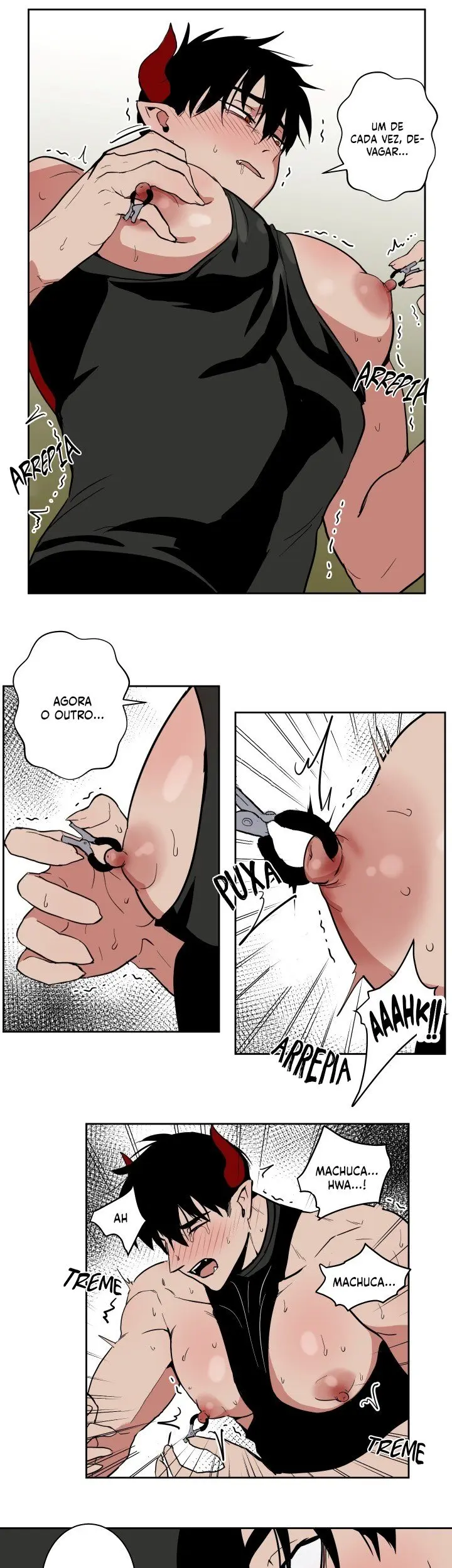 A Vida Dupla do Rei Demônio – Capítulo 14 Yaoi – Página 15