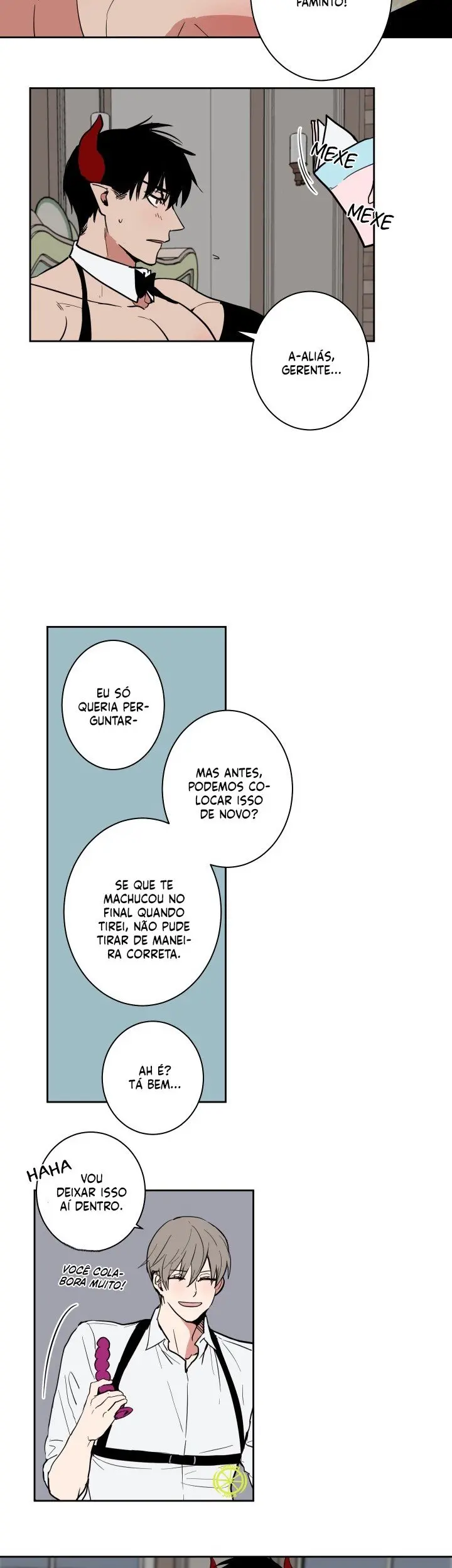 A Vida Dupla do Rei Demônio – Capítulo 14 Yaoi – Página 4