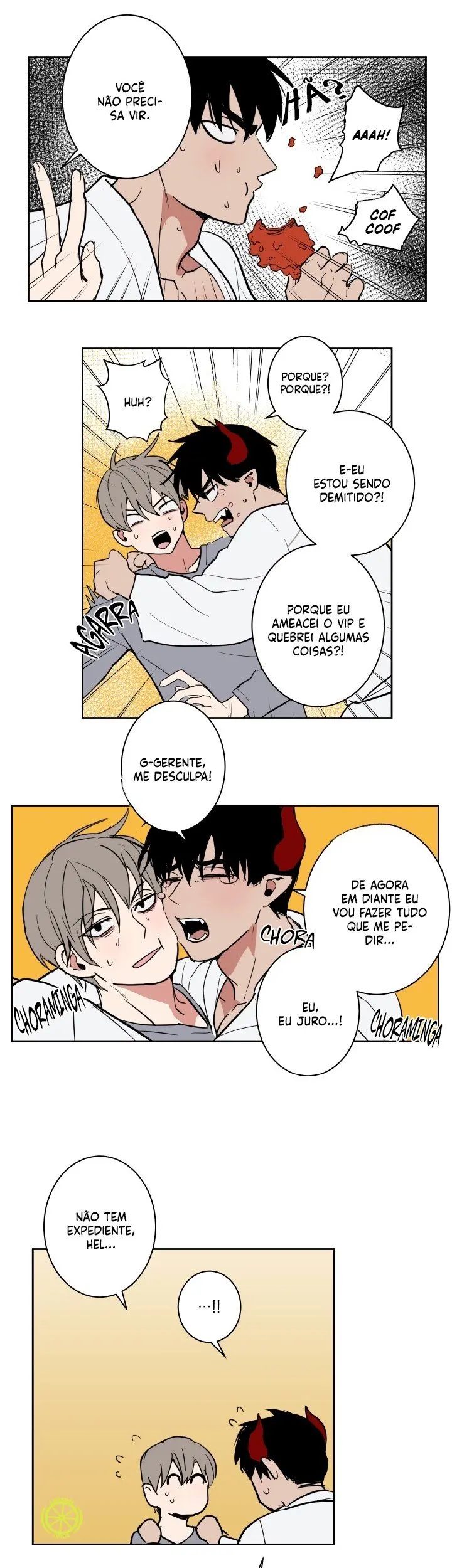 A Vida Dupla do Rei Demônio – Capítulo 14 Yaoi – Página 8