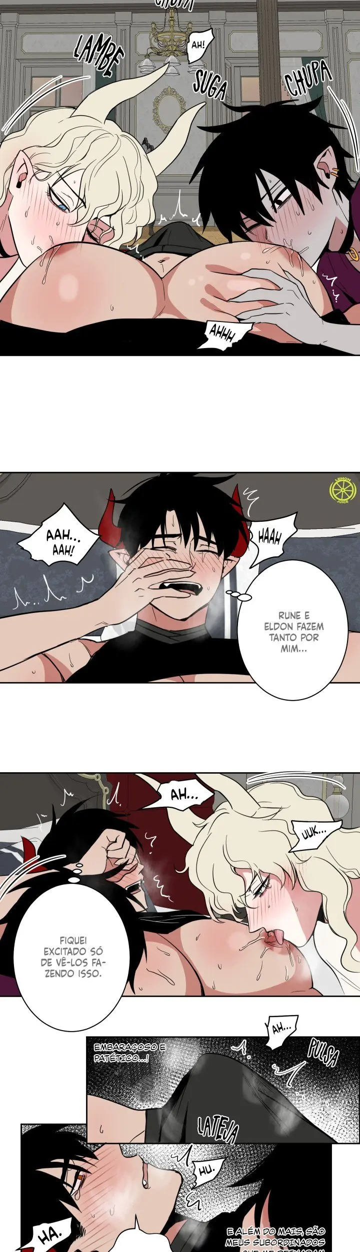 A Vida Dupla do Rei Demônio – Capítulo 15 Yaoi – Página 10