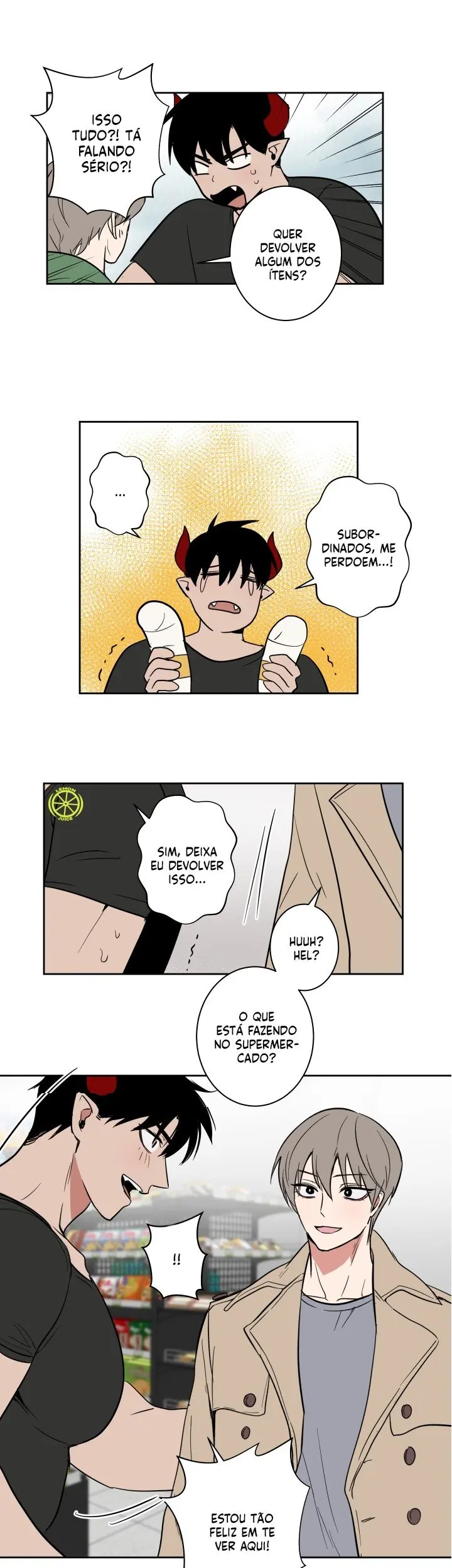 A Vida Dupla do Rei Demônio – Capítulo 15 Yaoi – Página 17