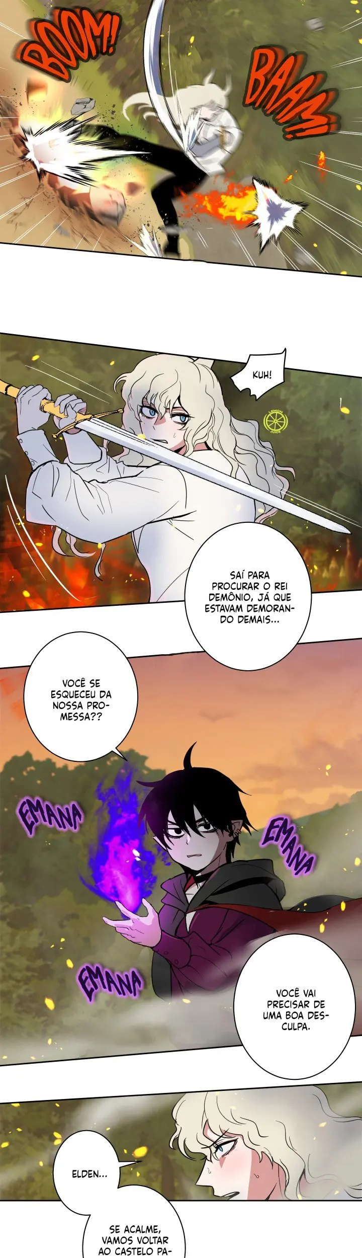 A Vida Dupla do Rei Demônio – Capítulo 15 Yaoi – Página 4