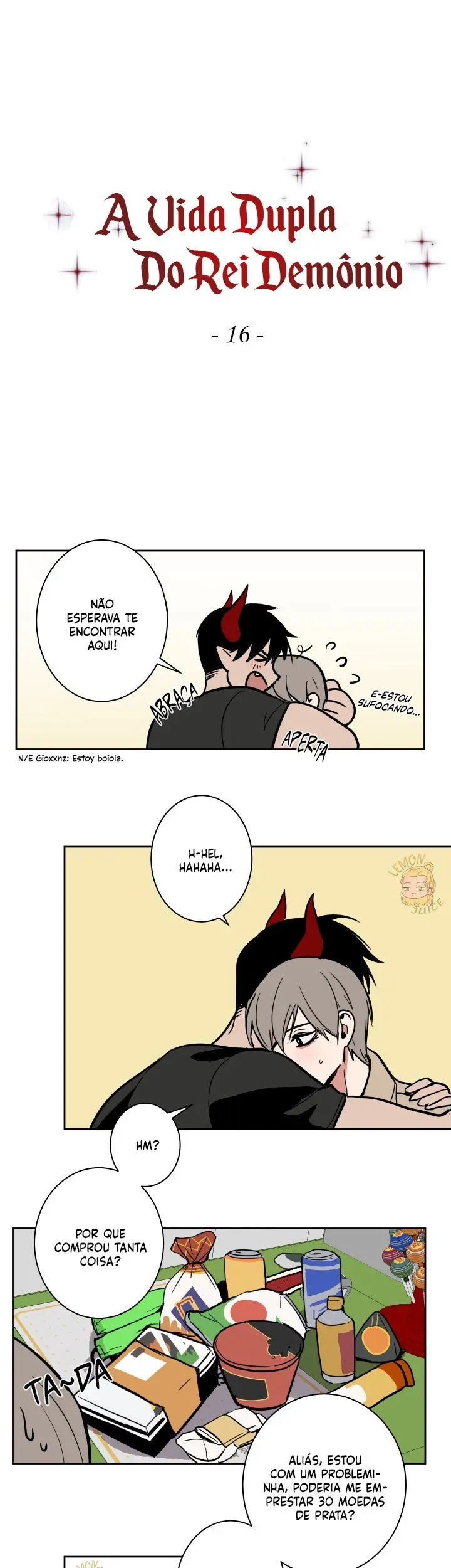 A Vida Dupla do Rei Demônio – Capítulo 16 Yaoi – Página 1