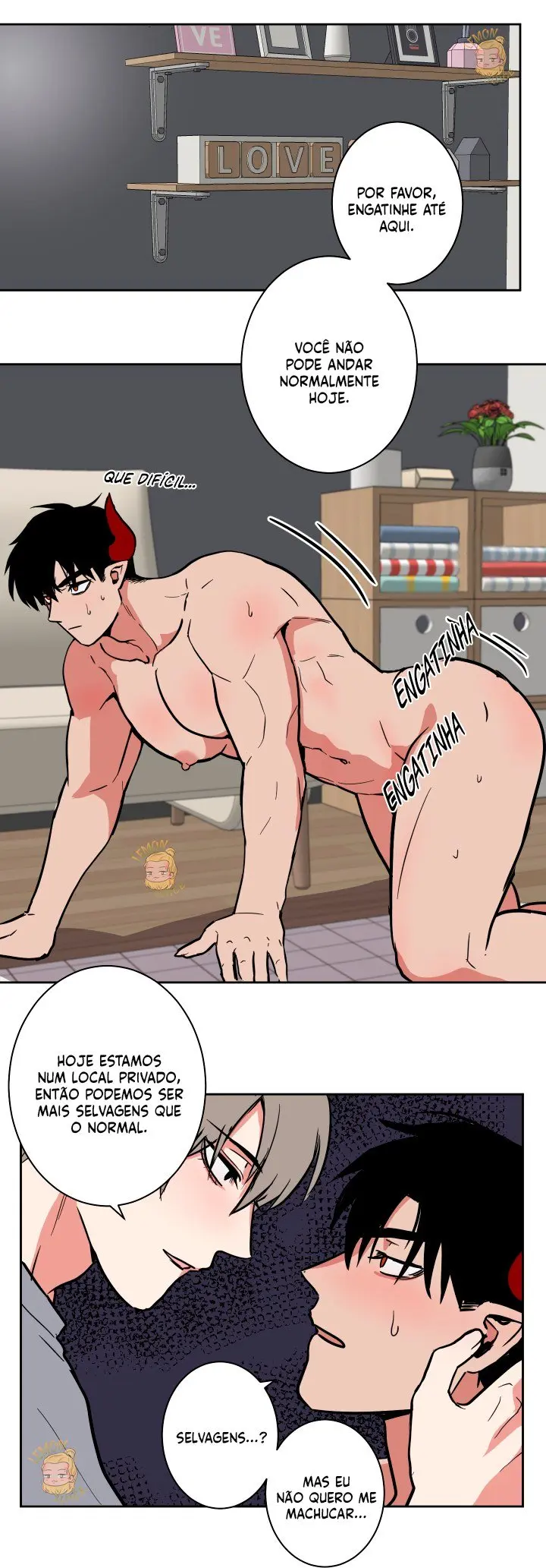 A Vida Dupla do Rei Demônio – Capítulo 16 Yaoi – Página 14