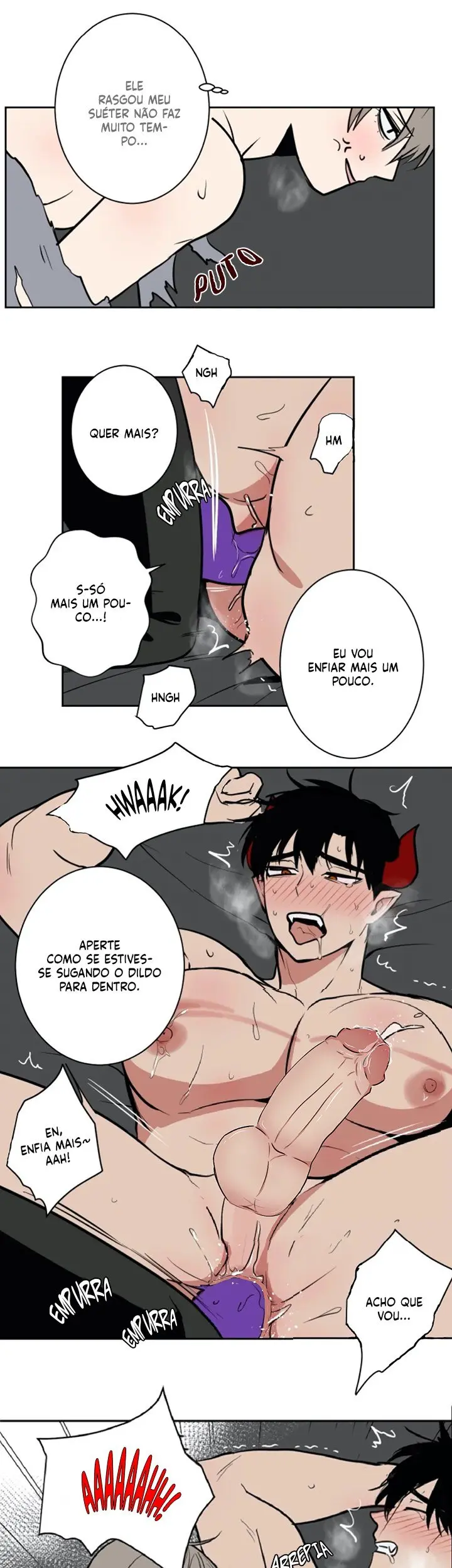 A Vida Dupla do Rei Demônio – Capítulo 17 Yaoi – Página 16