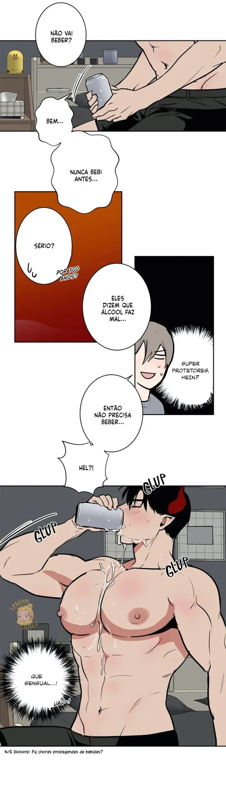 A Vida Dupla do Rei Demônio – Capítulo 17 Yaoi – Página 19