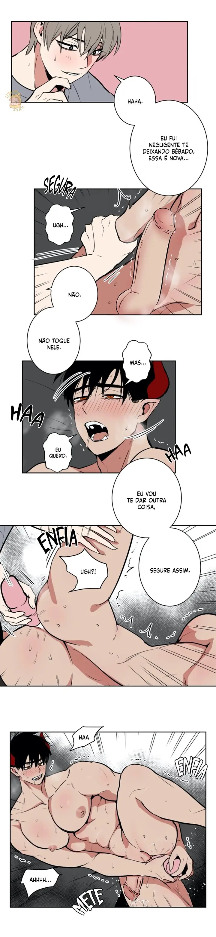 A Vida Dupla do Rei Demônio – Capítulo 18 Yaoi – Página 4